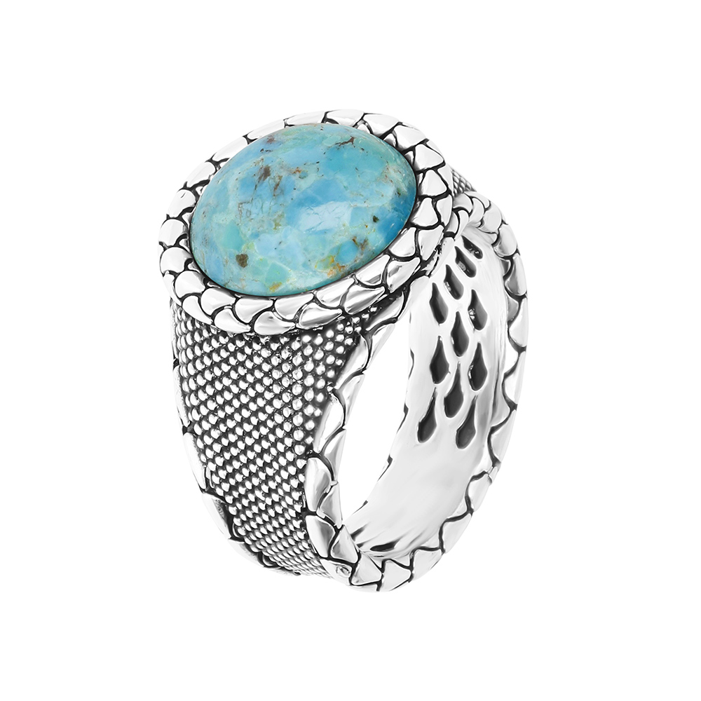 Anello uomo Albert M WSOX00456TUR - Gioielleria Casavola di Noci - idee regalo compleanno marito 30 anni - gioiello con pietra dura