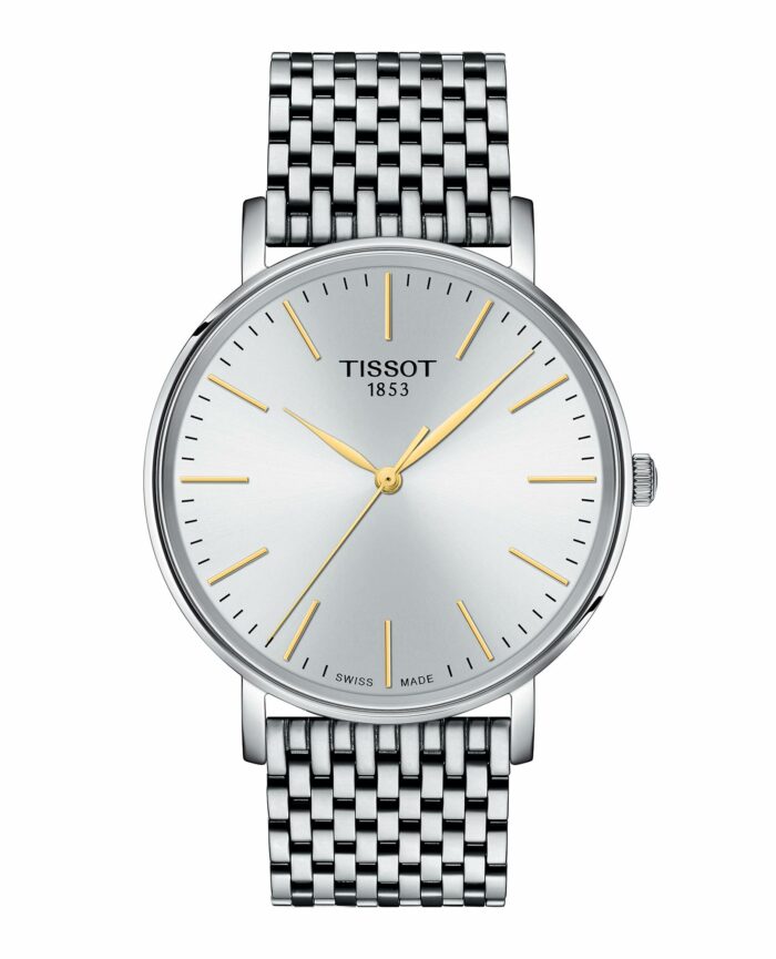 Tissot Everytime T143.410.11.011.01 - Gioielleria Casavola di Noci - orologio svizzero da uomo in acciaio INOX - sottile ed elegante