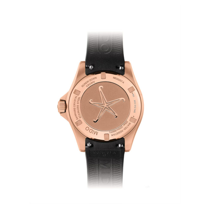 Mido Ocean Star 36.5 M026.207.37.056.00 - Gioielleria Casavola di Noci - orologio automatico svizzero da donna in acciaio INOX color oro rosa
