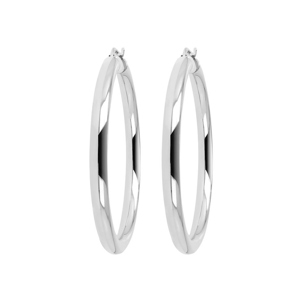 Orecchini cerchio Bronzallure WSBZ00311WW - Gioielleria Casavola di Noci - idee regalo compleanno ragazza 20 anni - golden rosè color argento