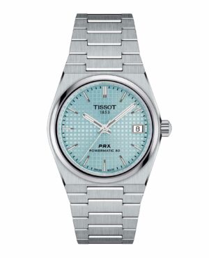Tissot PRX Powermatic 80 T137.207.11.351.00 - Gioielleria Casavola di Noci - orologio automatico svizzero unisex - quadrante blu ghiaccio