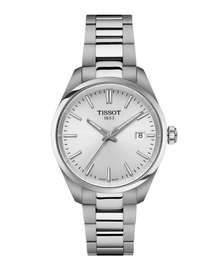 Tissot PR 100 34MM T150.210.11.031.00 - Gioielleria Casavola di Noci - orologio svizzero da donna al quarzo con quadrante grigio