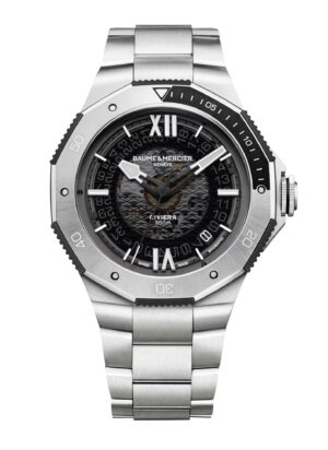 Baume et Mercier Riviera M0A10717 - Gioielleria Casavola di Noci - orologio automatico svizzero da uomo di lusso in acciaio INOX - sporty chic