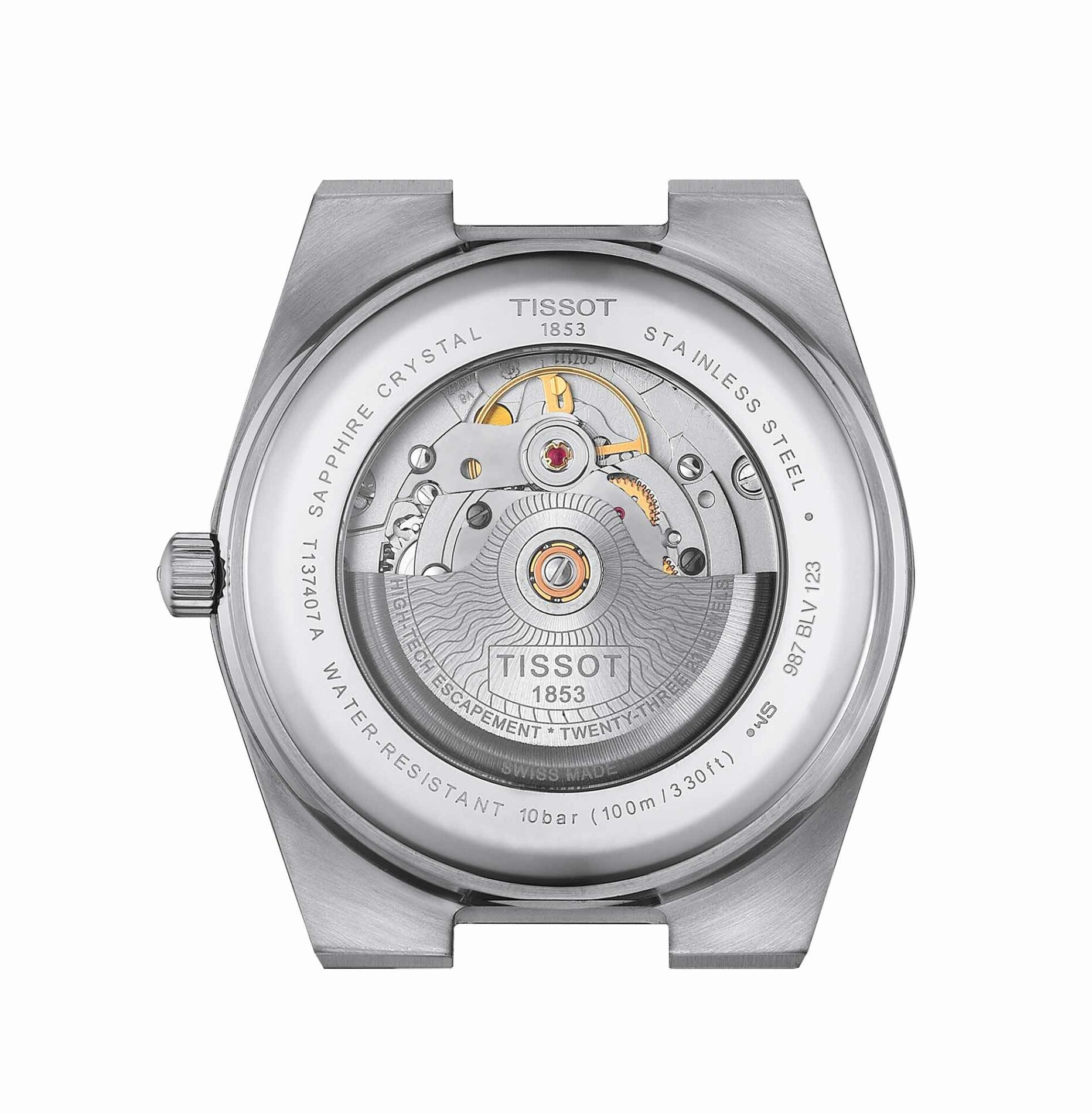 Tissot PRX Powermatic 80 T137.407.16.041.00 - Gioielleria Casavola di Noci - orologio svizzero automatico da uomo con nuova spirale in Nivachron