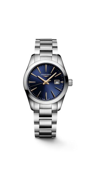 Longines Conquest Classic L2.286.4.92.6 - Gioielleria Casavola di Noci - orologio svizzero da donna in acciaio INOX con quadrante blu