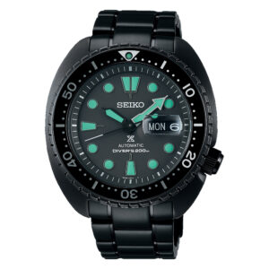 Seiko Prospex Black Series SRPK43K1 Night Vision - Gioielleria Casavola di Noci - orologio automatico subacqueo color nero