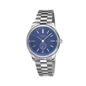 Gucci G-Timeless YA126389 - Gioielleria Casavola di Noci - orologio automatico svizzero da uomo con quadrante blu - idee regalo compleanno 18 anni ragazzo
