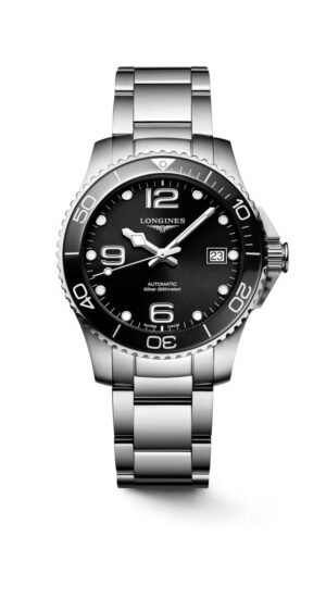 Longines Hydroconquest L3.780.4.56.6 - Gioielleria Casavola di Noci - orologio automatico subacqueo svizzero con cassa da 39 mm in acciaio INOX