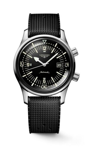 Longines Legend Diver L3.774.4.50.9 - Gioielleria Casavola di Noci - orologio automatico subacqueo svizzero da collezione - cinturino in caucciù nero