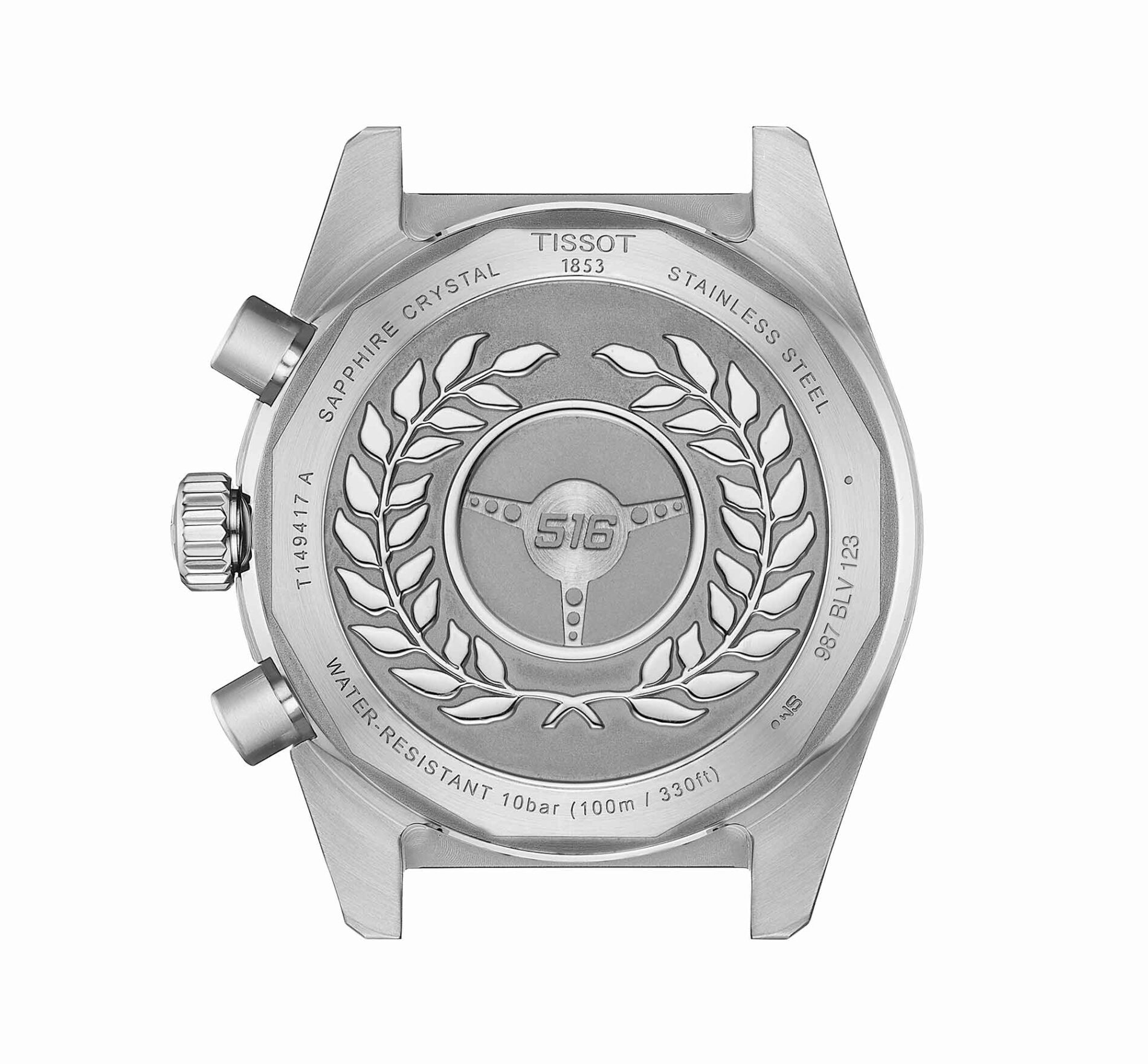 Tissot PR516 Chronograph T149.417.22.051.00 - Gioielleria Casavola di Noci - orologio svizzero al quarzo con cassa in acciaio INOX e fondello con incisioni
