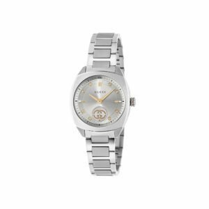 Gucci Interlocking YA142510 - Gioielleria Casavola di Noci - orologio svizzero da donna con diamanti sul quadrante