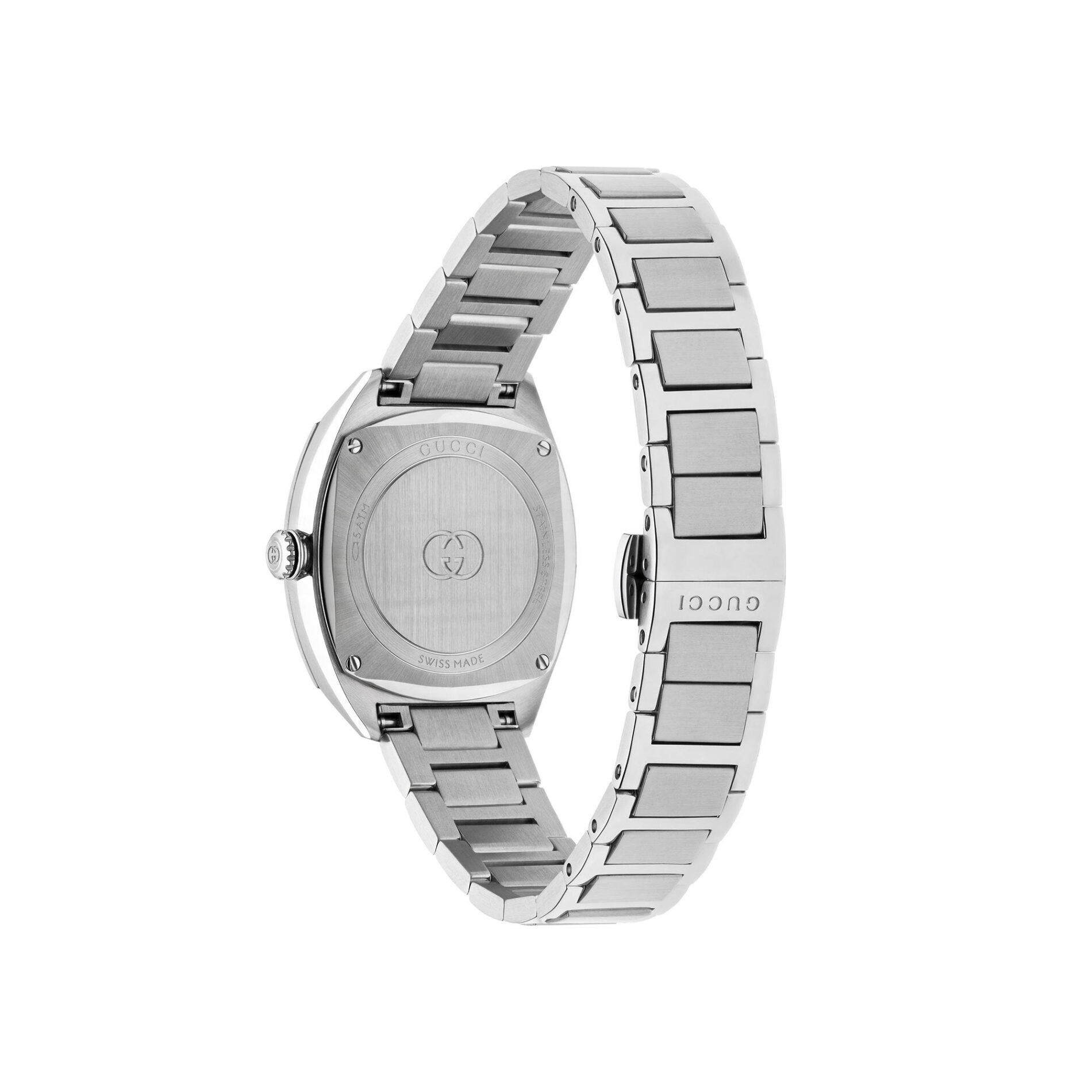 Gucci Interlocking YA142511 - Gioielleria Casavola di Noci - orologio svizzero da donna con bracciale in acciaio INOX