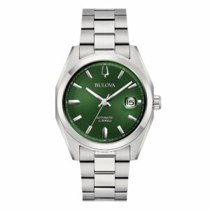 Bulova Surveyor Automatic 96B429 - Gioielleria Casavola di Noci - orologio automatico unisex in acciaio INOX con quadrante color verde