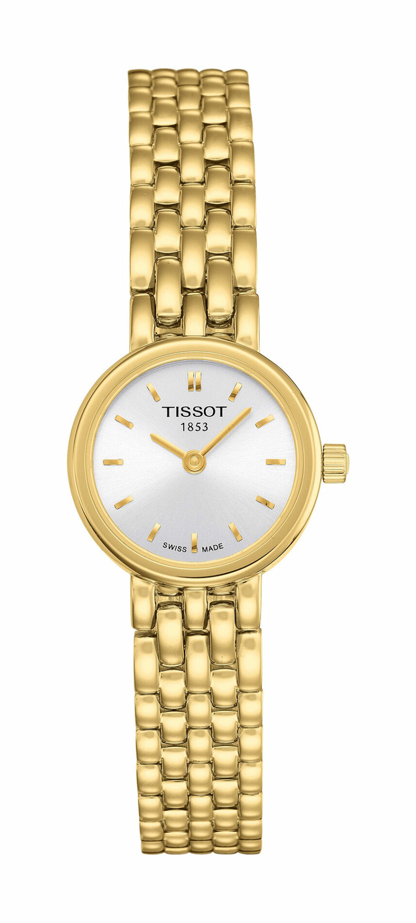 Tissot Lovely T058.009.33.031.00 - Gioielleria Casavola di Noci - orologio svizzero da donna con cassa piccola - in acciaio INOX PVD color oro giallo