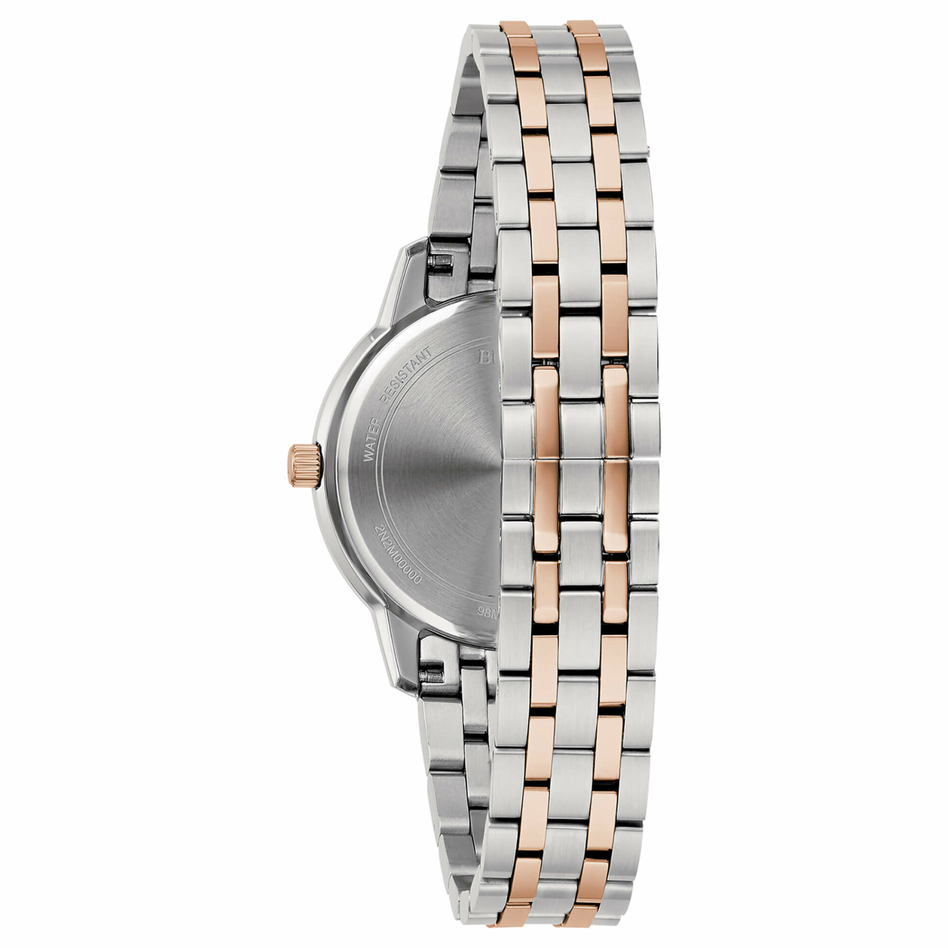 Bulova Sutton Lady 98M137 - Gioielleria Casavola di Noci - orologio al quarzo da donna con bracciale in acciaio INOX bicolore oro rosa - idee regalo compleanno 50 anni migliore amica