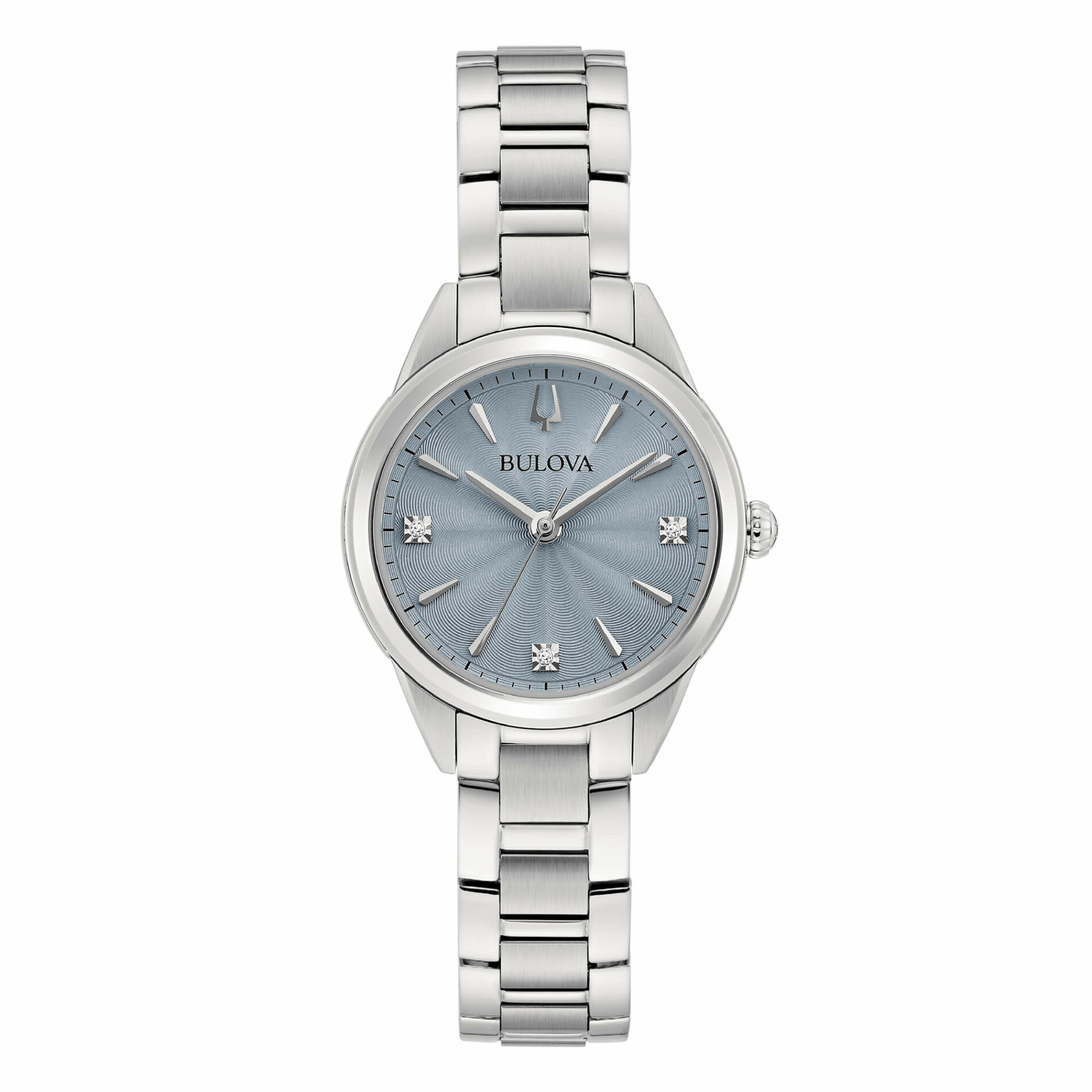 Bulova Sutton Lady Petite 96P255 - Gioielleria Casavola di Noci - orologio da donna con quadrante color lavanda e diamanti - idee regalo compleanno 40 anni migliore amica