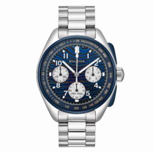 Bulova Lunar Pilot 150mo Anniversario 98A329 - Gioielleria Casavola di Noci - edizione limitata esclusiva 300 pezzi italia - quadrante in Timascus