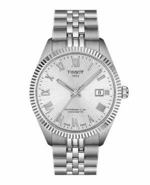 Tissot Ballade 39mm T156.408.11.033.00 - Gioielleria Casavola di Noci - orologio automatico svizzero con certificato COSC - quadrante argentato - ghiera zigrinata
