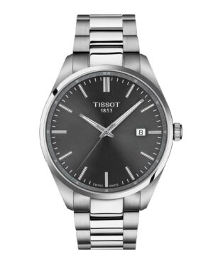 Tissot PR 100 T150.410.11.081.00 - Gioielleria Casavola di Noci - orologio svizzero maschile al quarzo - quadrante grigio - idee regalo compleanno 40 anni marito