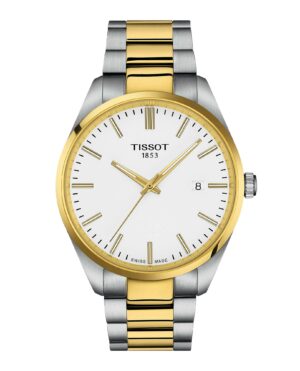 Tissot PR 100 T150.410.22.011.00 - Gioielleria Casavola di Noci - orologio svizzero al quarzo da uomo - quadrante bianco - idee regalo compleanno 50 anni uomo