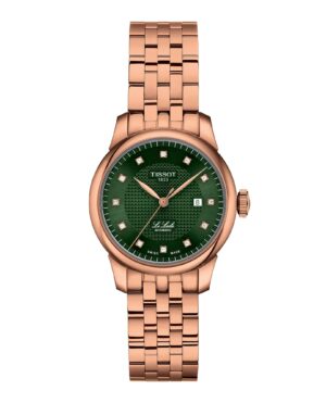 Tissot Le Locle Automatic Lady T006.207.22.033.00 - Gioielleria Casavola di Noci - orologio svizzero da donna automatico con diamanti - cassa e bracciale in acciaio INOX oro rosa