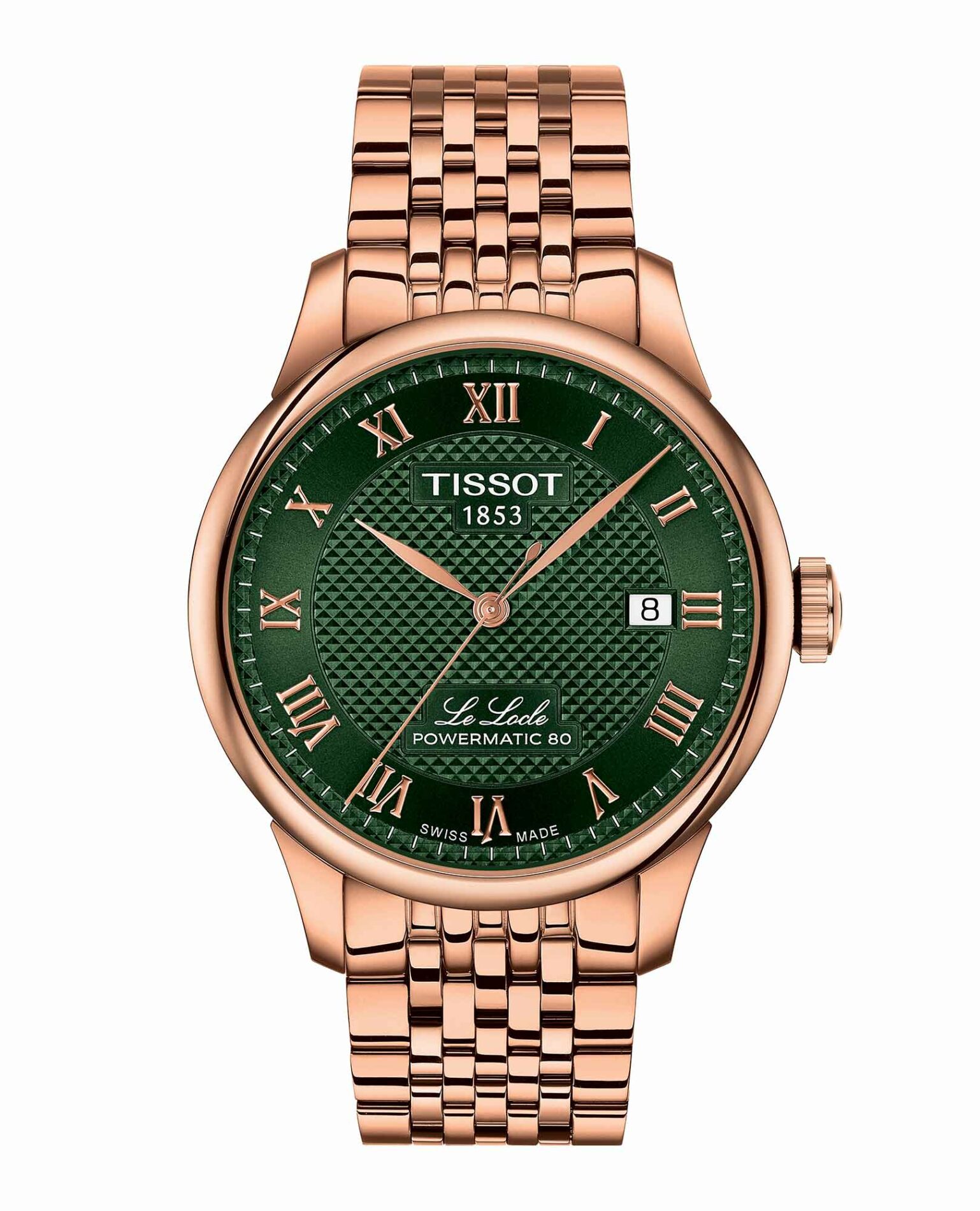 Tissot Le Locle Powermatic 80 T006.407.33.093.00 - Gioielleria Casavola di Noci - orologio automatico svizzero da uomo con quadrante verde