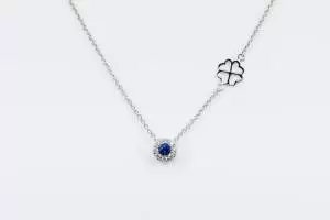 Collana Invisible Petite Saphir - Idea regalo per lei fidanzata - Gioielleria Casavola Noci